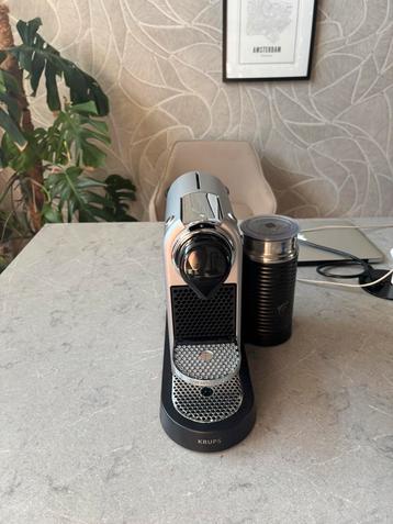 KRUPS Nespresso CitiZ & Milk XN761B - Zilver koffie machine beschikbaar voor biedingen