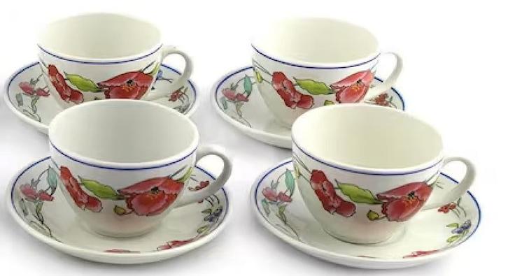 Wood & Sons Alpine Meadow set – vintage en elegant servies, Huis en Inrichting, Keuken | Servies, Nieuw, Kop(pen) en/of Schotel(s)