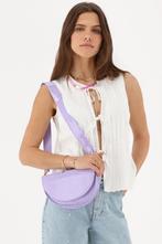 My Jewellery lila half rond schoudertas crocoprint Nieuw, Sieraden, Tassen en Uiterlijk, Tassen | Damestassen, Ophalen of Verzenden