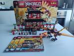 2507 LEGO Ninjago Fire Temple, Ophalen of Verzenden, Gebruikt, Complete set, Lego