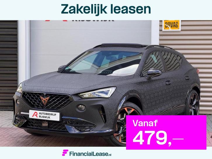 Cupra Formentor 1.4 e-Hybrid VZ Performance Pano/Memory/360, Auto's, Cupra, Bedrijf, Lease, Financial lease, Formentor, ABS, Achteruitrijcamera