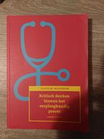 Kritisch denken binnen het verpleegkundig proces, Nederlands, Ophalen of Verzenden, Zo goed als nieuw, J.M. Wilkinson