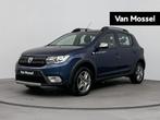 Dacia Sandero Stepway TCe 90Pk Easy-R Automaat | Navigatie |, Auto's, Stof, Blauw, Origineel Nederlands, 39 €/maand