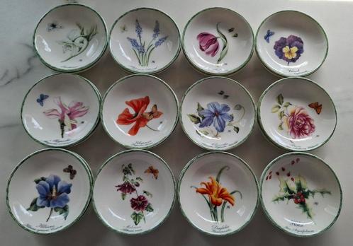 Janneke Brinkman servies, 24 petit fours bordjes, compleet, Huis en Inrichting, Keuken | Servies, Nieuw, Bord(en), Overige stijlen
