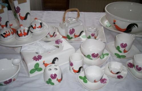 serviesdelen servies haan, Antiek en Kunst, Curiosa en Brocante, Ophalen