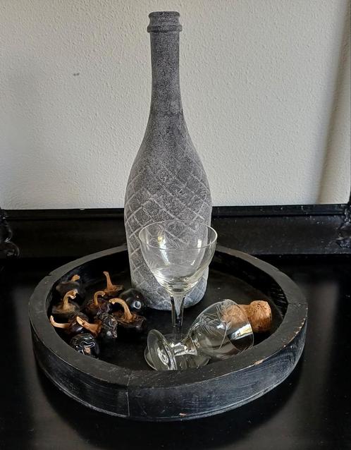 Drankset landelijke stijl, Huis en Inrichting, Woonaccessoires | Overige, Zo goed als nieuw, Ophalen of Verzenden