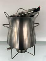 Bodum RVS Fondueset - Ook voor Chocolade!, Ophalen of Verzenden, Gebruikt, Brander, Fondueset