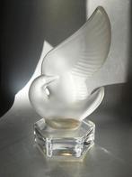 Art deco vogel beeld: vannes, frosted glass, Antiek en Kunst, Antiek | Glas en Kristal, Ophalen of Verzenden