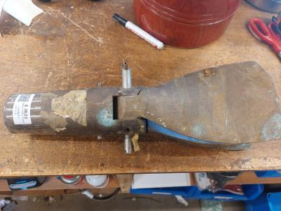 Klapschroef (40 mm conisch), Watersport en Boten, Bootonderdelen, Gebruikt