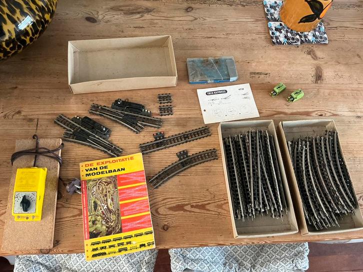 Trix express., Hobby en Vrije tijd, Modeltreinen | H0, Gebruikt, Rails, Gelijkstroom, Trix, Ophalen of Verzenden