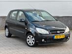 Hyundai Getz 1.4 5DRS Automaat 2008 Zwart, Auto's, Zwart, 4 cilinders, Metallic lak, Zwart