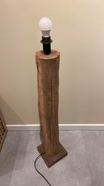 Mooi houten vloerlamp, Huis en Inrichting, Lampen | Vloerlampen, Ophalen, Zo goed als nieuw, Hout, 100 tot 150 cm