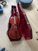 Cello Speelklaar - 2 stokken - incl koffer - bouwjr 1900, Muziek en Instrumenten, 4/4-cello, Gebruikt, Met koffer, Ophalen