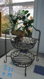 metalen etagere 32H39cm, Huis en Inrichting, Keuken | Keukenbenodigdheden, Ophalen of Verzenden, Gebruikt