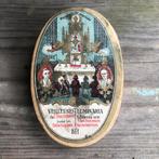 Oud doosje nachtkaarsjes, altaarkaarsjes met houdertje, Ophalen of Verzenden