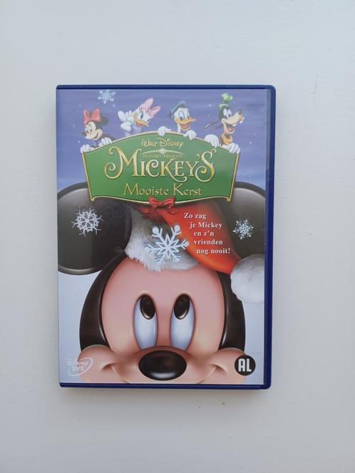 DVD Disney - Mickey's mooiste Kerst, Cd's en Dvd's, Dvd's | Tekenfilms en Animatie, Gebruikt, Amerikaans, Tekenfilm, Alle leeftijden