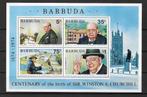 Barbuda Michel blok 11 postfris CHURCHILL, Postzegels en Munten, Postzegels | Amerika, Ophalen of Verzenden, Postfris, Midden-Amerika