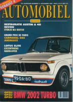 Automobiel 11 1994 : BMW 2002 Turbo - Lotus Elite - Renault, Gelezen, Algemeen, Automobiel, Ophalen of Verzenden