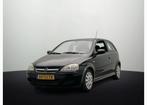 Opel Corsa 1.2 16V Twinport 3D 2006 Zwart, Auto's, 31 €/maand, Origineel Nederlands, Bedrijf, 80 pk