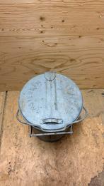 Gietijzeren Prullenbak met Deksel - Vintage Stijl, Ophalen