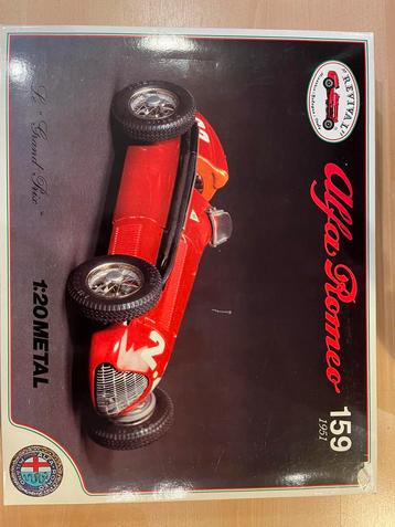 1:20 REVIVAL ALFA ROMEO 159 ALFETTA **RARE**……… 195,- beschikbaar voor biedingen
