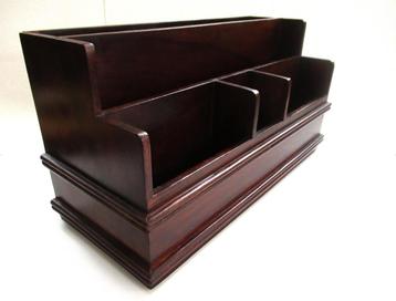 Mahoniehouten bureau kastje bureauaccessoire, England. beschikbaar voor biedingen