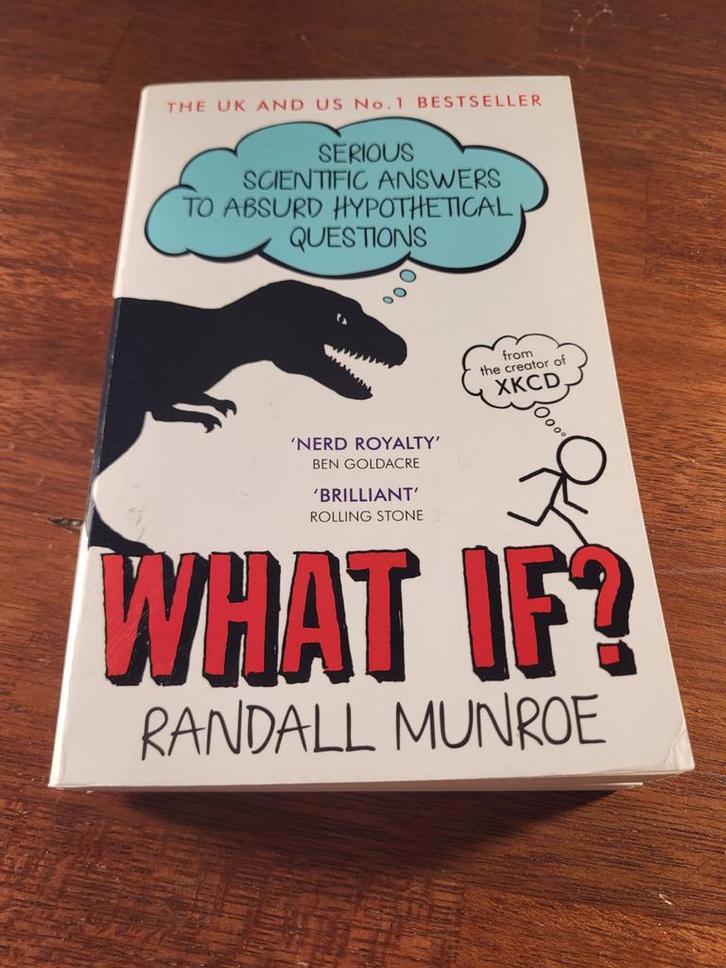 What If? Wat als? Randall Munroe - Wetenschap!, Boeken, Wetenschap, Gelezen, Natuurwetenschap, Ophalen of Verzenden