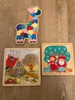 Houten puzzeltjes, Ophalen, Zo goed als nieuw