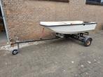 Klein motorbootje incl trailer en 2takt 4pk motor, Watersport en Boten, Ophalen, Zo goed als nieuw, Minder dan 10 pk, Tot 6 meter