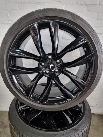 Nette orig. 21" Tesla Model S Arachnid velgen, 5,5mm zomerba beschikbaar voor biedingen