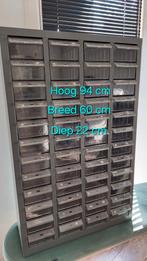 Opbergsysteem kast met 48 lades. Schroeven,kralen,hobby., Hobby en Vrije tijd, Ophalen of Verzenden, Gebruikt