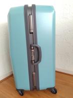 Proteca Deluxe Ruime koffer cyaan met klerenhangers, Sieraden, Tassen en Uiterlijk, Koffers, Hard kunststof, 45 tot 55 cm, Ophalen of Verzenden