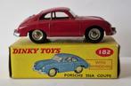 Dinky Toys (ENGLAND) 182 Porsche 356A Coupé Cerise/Spun hubs, Verzenden, Zo goed als nieuw, Auto, Dinky Toys