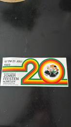 Vierdaagse sticker 1989, Verzamelen, Ophalen of Verzenden, Nieuw, Overige typen