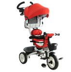 Nieuw Kinderdriewieler met Duwstuur, (Rood), Ophalen of Verzenden, Nieuw, Duwstang