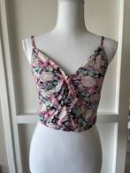 NIEUW H&M crop top roze blauw paars maat 38, Ophalen of Verzenden, Nieuw, Maat 38/40 (M), Zonder mouw