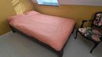 Bed 120x200 met lattenbodem en matras, Ophalen, Overige materialen, Gebruikt, Twijfelaar