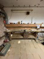Grote oude werkbank, Ophalen of Verzenden, Gebruikt, 170 cm of meer
