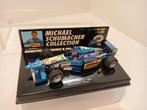 F1 Benetton Renault b195/2 France m.schumacher Minichamps, Hobby en Vrije tijd, Modelauto's | 1:43, Ophalen of Verzenden, MiniChamps