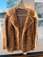 Vintage Bontjas - Stijlvol & Tijdloos, Kleding | Dames, Bruin, Maat 42/44 (L), Ophalen of Verzenden, Onbekend