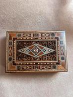 Ingelegde parelmoer doos, Ophalen of Verzenden