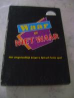 spel  :waar of niet waar, Hobby en Vrije tijd, Gezelschapsspellen | Bordspellen, Ophalen of Verzenden, Gebruikt