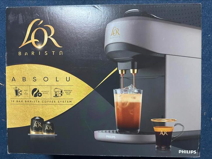 L'OR BARISTA Absolu Koffiezetapparaat voor capsules (nieuw), Witgoed en Apparatuur, Koffiezetapparaten, Nieuw, Koffiemachine, Ophalen of Verzenden