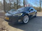 Tesla Model S 75, 2017 Zwart, slechts 132.000 km, Auto's, Tesla, Automaat, Achterwielaandrijving, Zwart, Leder en Stof