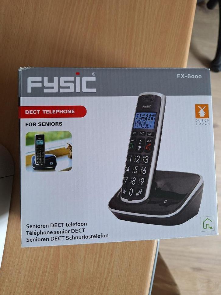 Dect telefoon, Telecommunicatie, Vaste telefoons | Handsets en Draadloos, Zo goed als nieuw, 1 handset, Ophalen