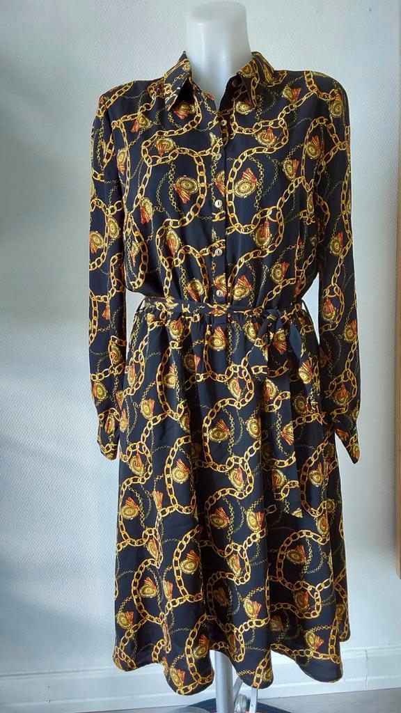 Smashed Lemon Jurk Maat 40 - Nieuw!, Kleding | Dames, Jurken, Nieuw, Maat 38/40 (M), Knielengte, Ophalen of Verzenden