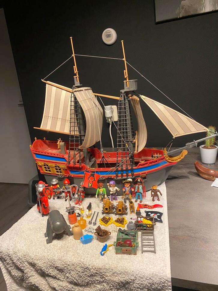 Playmobil Piratenschip - Avontuur op volle zee!, Kinderen en Baby's, Speelgoed | Playmobil, Gebruikt, Complete set, Ophalen