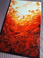Schilderij 'vulkaan' Ilona Toth, Antiek en Kunst, Ophalen of Verzenden