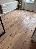 ~50m2 eiken lamelparket rustieke look, 50 tot 150 cm, Zo goed als nieuw, 10 m² of meer, 10 tot 30 cm