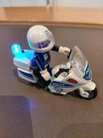 Playmobil politiemotor met licht, Kinderen en Baby's, Speelgoed | Playmobil, Ophalen of Verzenden, Zo goed als nieuw, Complete set